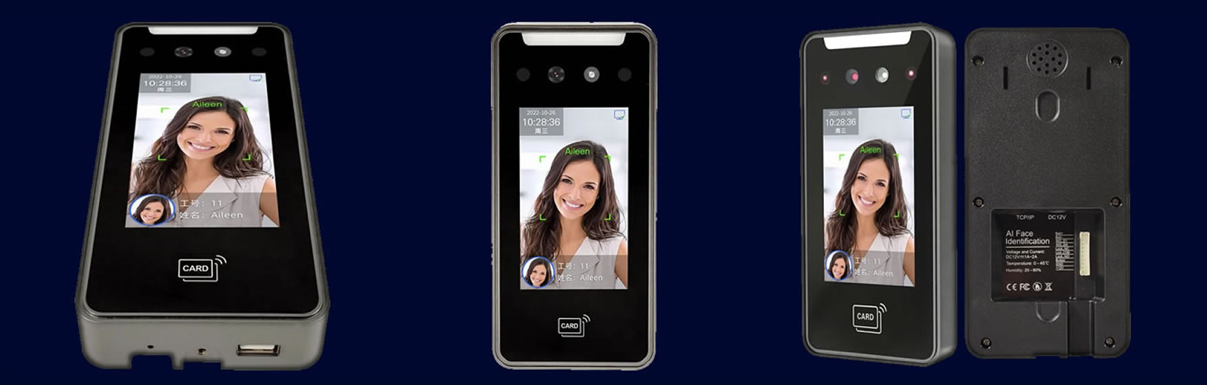 AI21 Dynamic Facial Recognition System Terminal banner